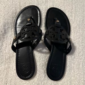Tory Burch Miller Calf Leather Sandals